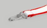 Schlüsselbänder Werbeartikel: Schlüsselband-Verschluss Nic-Hook Metall in silber matt
