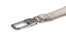Schlüsselbänder Werbeartikel: Schlüsselband-Verschluss Square-Hook Metall in silber glänzend