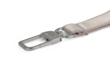 Schlüsselbänder Werbeartikel: Schlüsselband-Verschluss Square-Hook Metall in silber matt