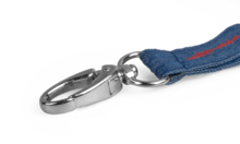 Schlüsselbänder Werbeartikel: Schlüsselband-Verschluss Oval-Hook Metall in silber glänzend