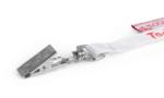 Schlüsselbänder Werbeartikel: Schlüsselband-Verschluss Krokodilklemme Metall in silber glänzend
