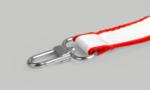 Schlüsselbänder Werbeartikel: Schlüsselband-Verschluss Nic-Hook Metall in silber glänzend
