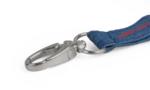 Schlüsselbänder Werbeartikel: Schlüsselband-Verschluss Oval-Hook Metall in silber matt