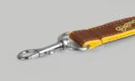 Schlüsselbänder Werbeartikel: Schlüsselband-Verschluss Pull-Down-Hook Metall in silber glänzend
