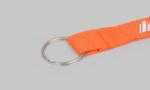 Schlüsselbänder Werbeartikel: Schlüsselband-Verschluss Schlüsselring Metall 30 mm in silber matt
