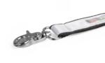 Schlüsselbänder Werbeartikel: Schlüsselband-Verschluss Semi-Lock Metall in silber glänzend

