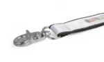 Schlüsselbänder Werbeartikel: Schlüsselband-Verschluss Semi-Lock Metall in silber matt

