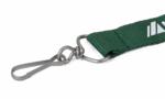 Schlüsselbänder Werbeartikel: Schlüsselband-Verschluss Simplex-Hook Metall in silber matt
