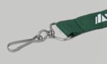 Schlüsselbänder Werbeartikel: Schlüsselband-Verschluss Simplex-Hook Metall in silber matt
